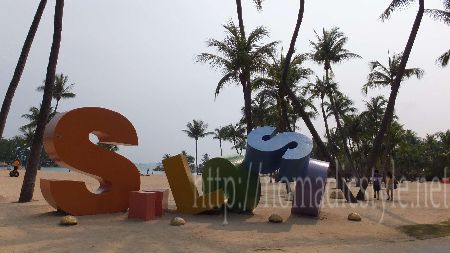 [シンガポール探訪記] Day5-2 セントーサ島 シロソビーチ 散策