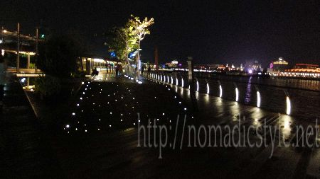 [シンガポール探訪記] Day5-8 セントーサ・ボードウォーク 夜景